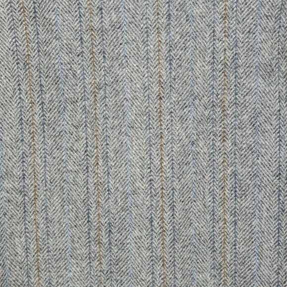 VTG Blue & Gray Herringbone Tweed Wool Blazer Winter Jacket Zero King Women's 14 - Picture 7 of 7